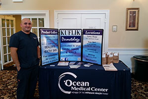 Health fair with Vincent Accurso, our PA-C at Four Seasons in Lakewood