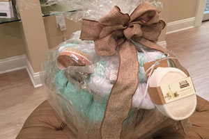 A donated item for a fundraiser hosted by Gerard’s Wine and Spirits in Pt. Pleasant