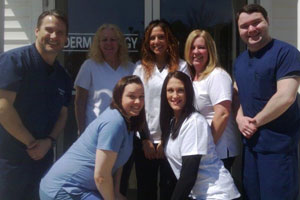 Our wonderful team at the Manahawkin office.