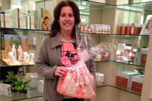 Congrats to our Paint the Mall Pink raffle winner!